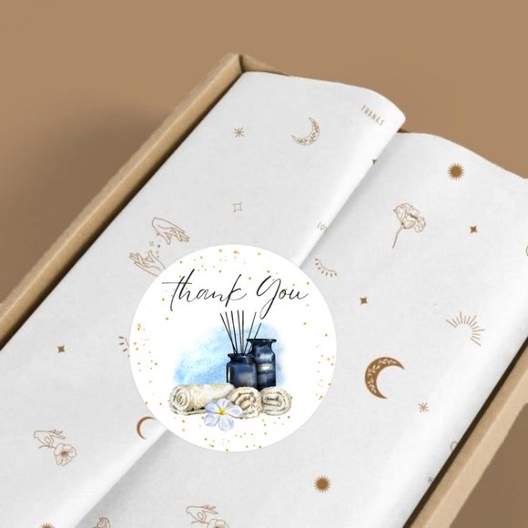 Stickers / Spa Labels Thank You Stickers - Picture 4 of 7